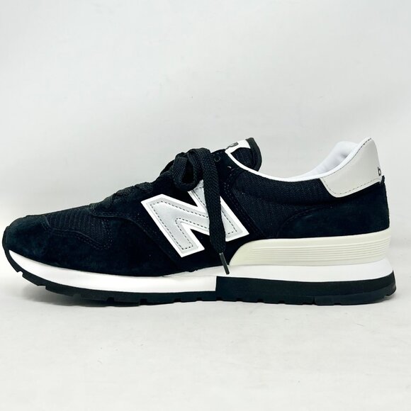 New Balance Classic Mens 995 MC995CHB Black White Running Shoe USA 9.5 - NEW - Picture 4 of 15